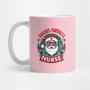 Santas favorite Nurse Santa's Helper Nurse Wear Mug